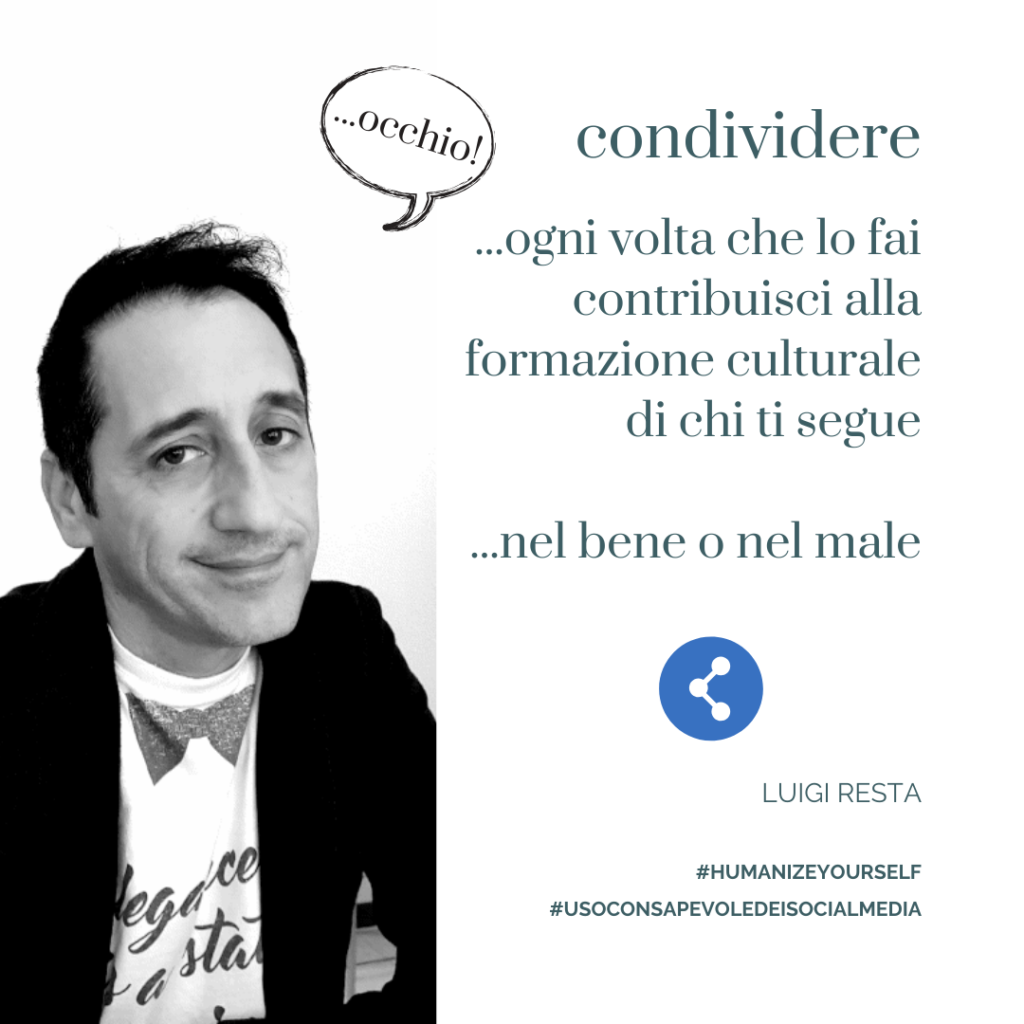 "condividere" by Luigi Resta