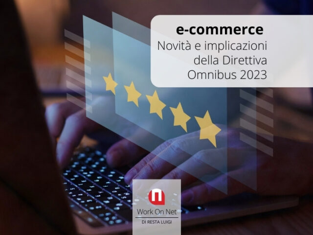 e-commerce: direttiva omnibus